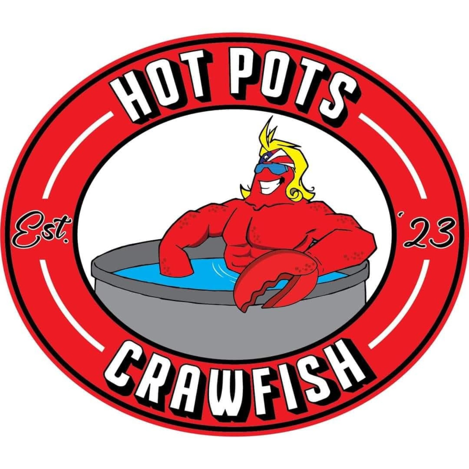 Hot Pots Crawfish logo